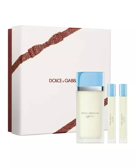 Set Dolce & Gabbana: Light Blue Eau De Toilette For Women Refillable 100 ml + Light Blue Eau De Toilette For Women, 2 × 10 ml, image 2