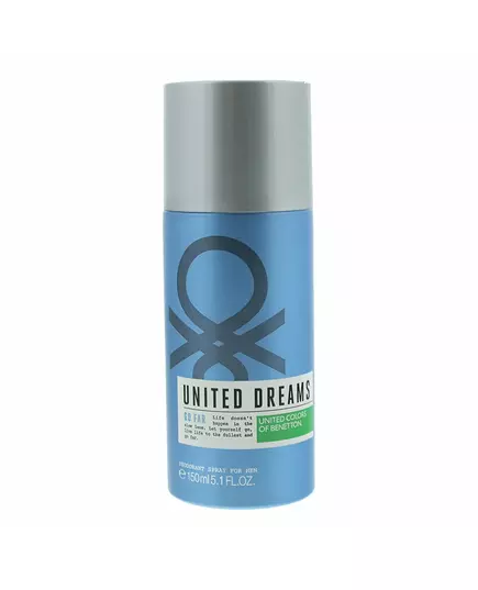 Benetton United Dreams Go Far Antitranspirant Deodorant Spray Für Männer, 150 ml, Bild 2