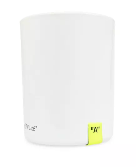 Off-White "A" Arid Earth Scented Candle, 200 g