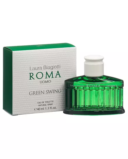 Laura Biagiotti Roma Green Swing Eau de Toilette Für Männer, 40 ml, Bild 2