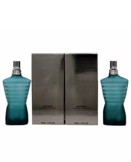 Set Duo Jean Paul Gaultier Le Male Eau de Toilette Pour hommes, 40 ml