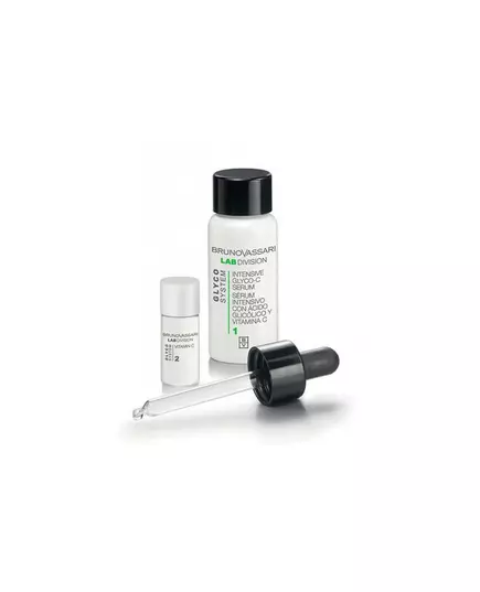 Glyco Systems Set Bruno Vassari: Glyco System Vitamin C Illuminating Lotion-Serum For Face 30 ml + Glyco System Niacinamide Hydra-Nourishing Day Cream For Face SPF 25, 30 ml