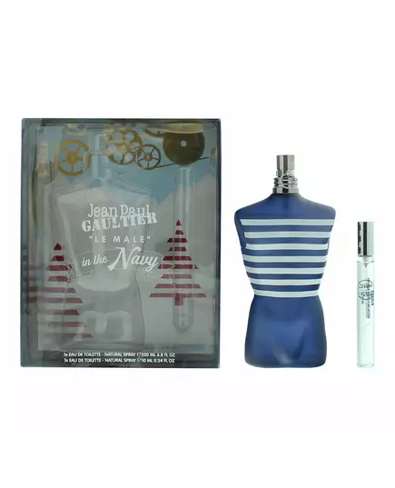 Set Jean Paul Gaultier: Le Male In The Navy Eau De Toilette For Men 125 ml + Le Male In The Navy Eau De Toilette For Men, 125 ml