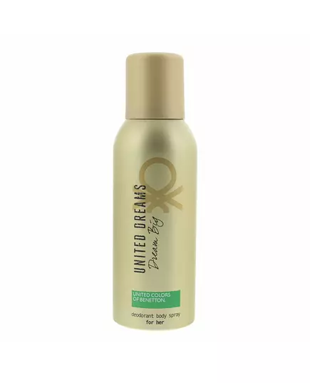 Benetton Dream Big Free Of Parabens Floral Deodorant Spray For Women, 150 ml