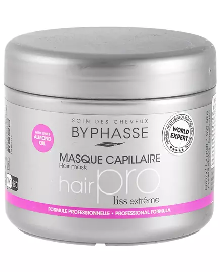 Byphasse Pro Liss Masque crème pour traitement des cheveux, 500 ml