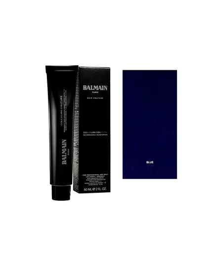 Balmain Professionnel Couleurs Couture Teinture permanente pour cheveux Blue, 60 ml