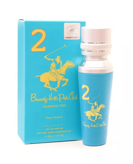 Beverly Hills Polo Club No. 2 Eau De Parfum For Women, 50 ml