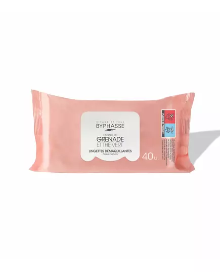 Setzen Byphasse Byphasse Make-up-Entferner-Tücher 40 stk, 40 Stück