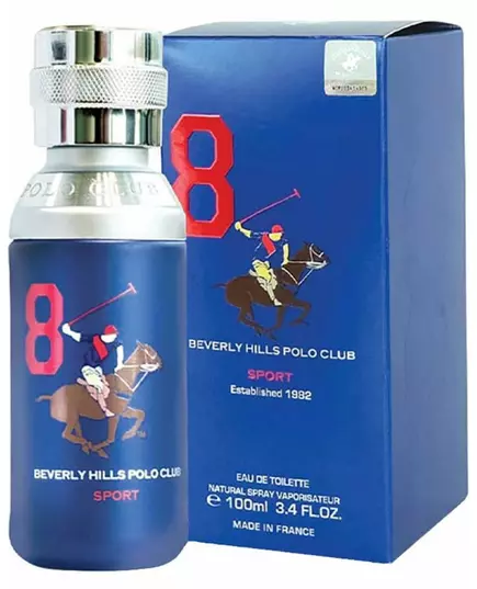 Beverly Hills Polo Club 1982 - Sport 8 Eau de Toilette Pour hommes, 100 ml, image 2