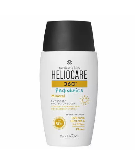 Cantabria Labs Heliocare 360º Pediatrics Mineral High UV protection Sunscreen Cream Body Mineral, 50 ml