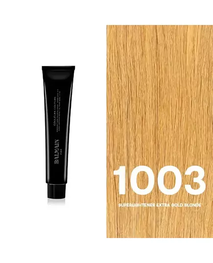 Balmain Professionnel Couleurs Couture Permanente Haarfarbe 1003 Superlightener Extra Gold Blonde, 60 ml