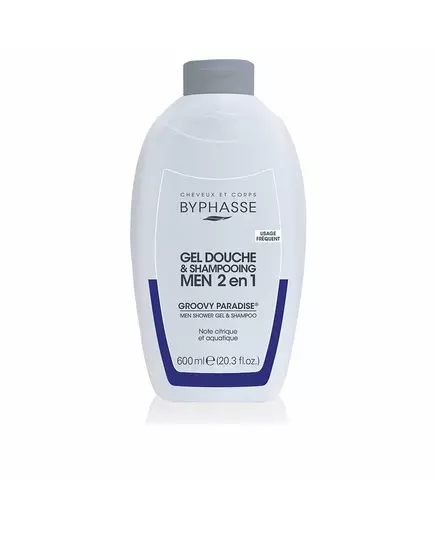 Byphasse Groovy Paradise Gel douche & shampooing 2 en 1, 600 ml