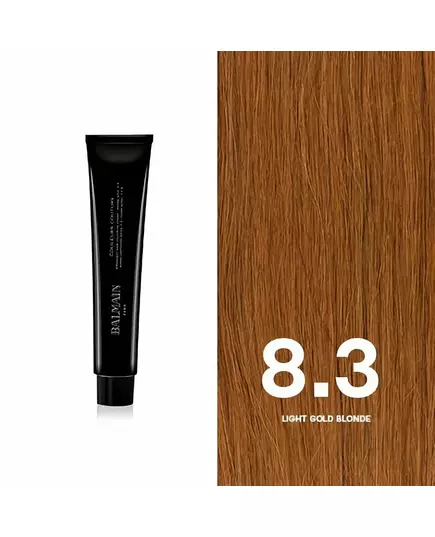 Balmain Professionnel Couleurs Couture Permanente Haarfarbe 8.3 Light Gold Blonde, 60 ml