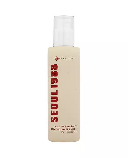 Moisturizing Facial Essence K-Secret Seoul 1988 Snail Mucin 97% + Rice, 100 ml