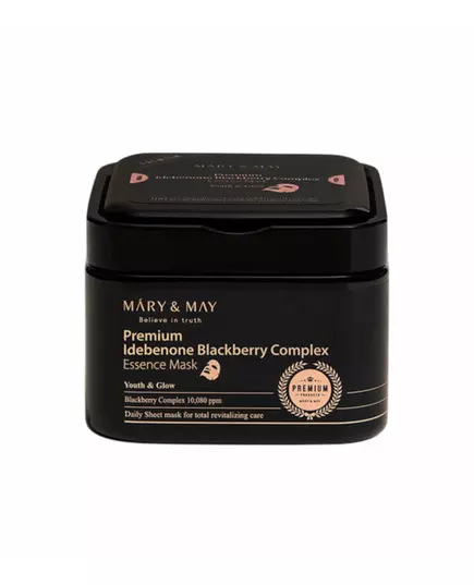 Premium Idebenone Blackberry Complex Essence Mask ( 20 pcs ), 20 pcs