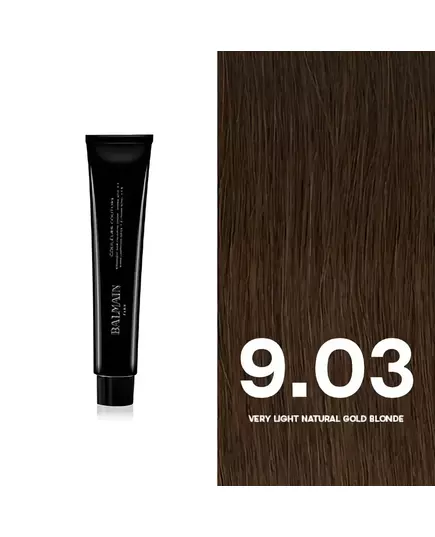 Balmain Professionnel Couleurs Couture Permanente Haarfarbe 9.03 Very Light Natural Gold Blonde, 60 ml