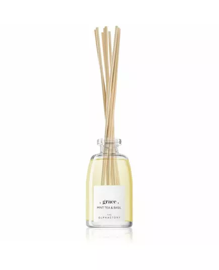The Olphactory Grace Mint Tea & Basil Bâtonnets parfumés Diffuseur de parfum à roseaux, 250 ml