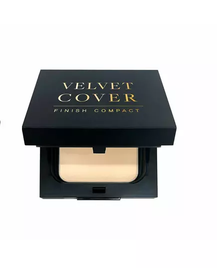 Dr. Hedison Velvet Cover Finish Compact Matt Kompaktpuder 21 Hellbeige, 14 g