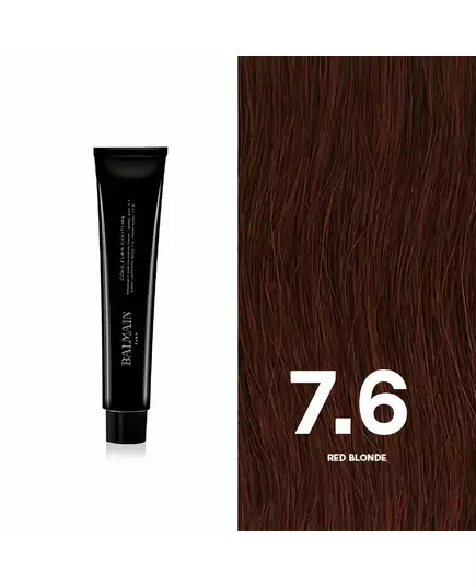 Balmain Professionnel Couleurs Couture Permanente Haarfarbe 7.6 Red Blonde, 60 ml