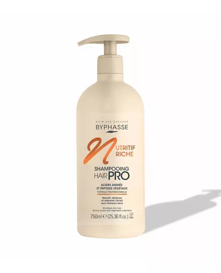Byphasse Pro Nutritive Rich Haarshampoo Nahrhaft, 750 ml