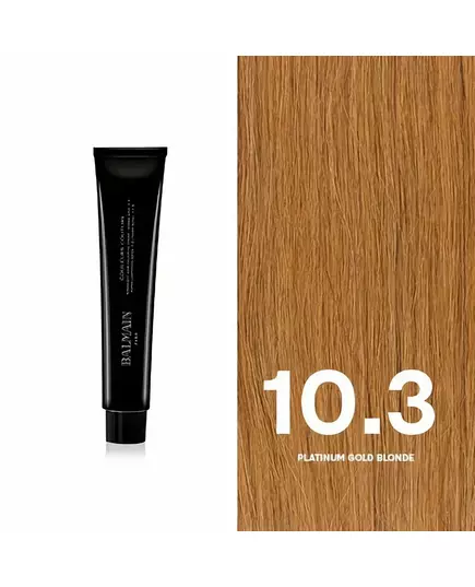 Balmain Professionnel Couleurs Couture Permanente Haarfarbe 10.3 Platinum Gold Blonde, 60 ml