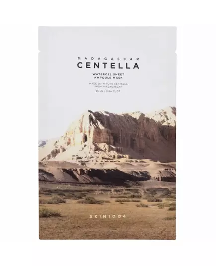 Centella Watergel Sheet Ampoule Mask (25 ml) - Masque en tissu apaisant et hydratant 1,0 unité, 25 ml