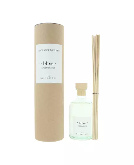 The Olphactory Bliss Green Leaves Duftstäbchen Aroma-Rattanstäbchen-Diffusor, 250 ml