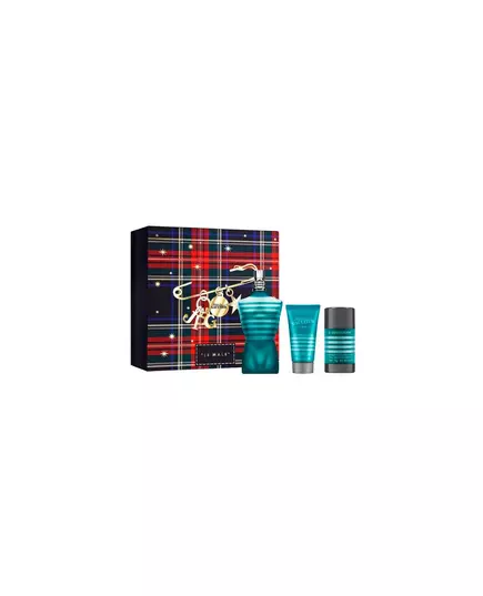 Set Jean Paul Gaultier: Le Male Eau De Toilette For Men 125 ml + Le Male Deodorant Stick For Men 75 ml + Le Male Moisturising After-Shave Balm, 3 pcs
