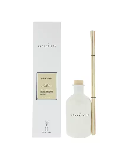 The Olphactory Musk Silhouette Bâtonnets parfumés Diffuseur de parfum à roseaux, 500 ml