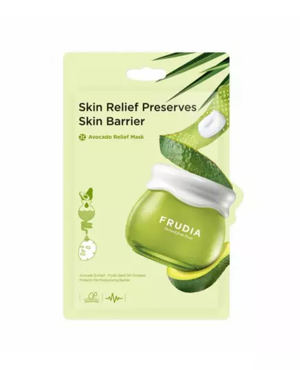 Frudia Delivered From Fruit Avocado Stressabbau Gesichtsmaske Für das Gesicht, 20 ml