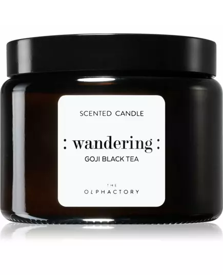 The Olphactory Wandering Goji Black Tea Goji Scented Candle, 360 g