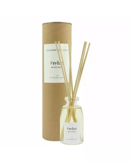 The Olphactory Relax White Musk Bâtonnets parfumés Diffuseur de parfum à roseaux, 100 ml