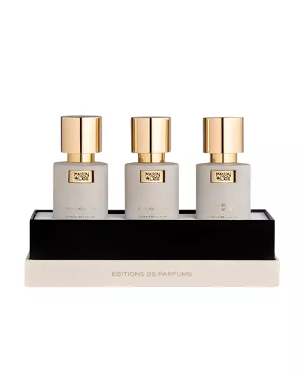 Chapitre 03 Set Maison De L'Asie: Bangkok 9/9 Extrait De Parfum Unisex 15 ml + Les Soirs De Siam Extrait De Parfum Unisex 15 ml + Riviere Siam Extrait De Parfum Unisex, 15 ml