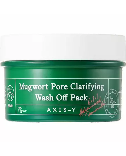 Axis-Y Masque exfoliant crémeux purifiant pour les pores à l'armoise, 160 ml