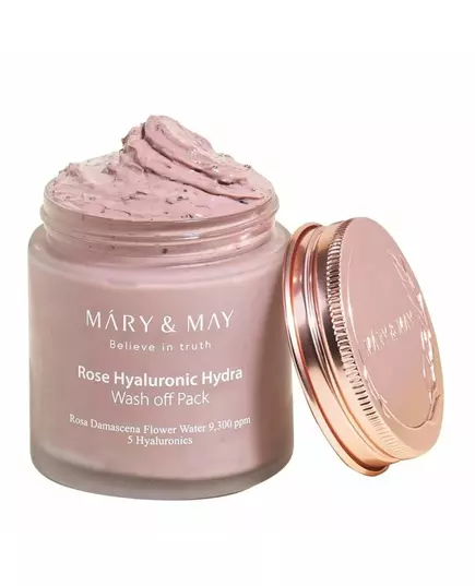Mary and May Rose Hyaluronic Hydra Intensive Hydratation Tonerde-Maske, 125 g