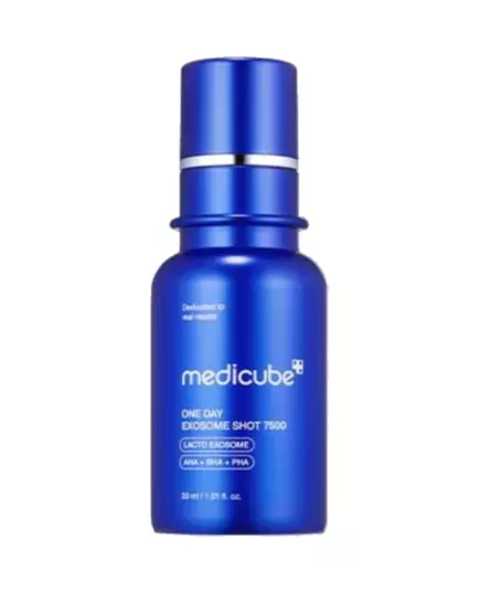 Medicube One Day Exosome Shot 7500 Sérum de soin visage en ampoules jour et nuit, réducteur de pores, pour femmes, 30 ml