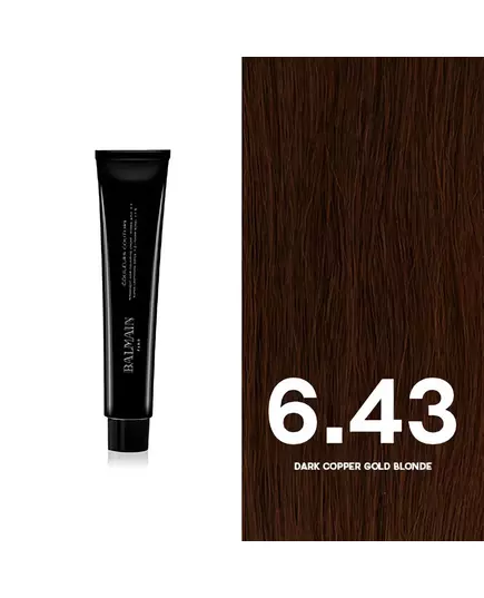 Balmain Professionnel Couleurs Couture Permanent Hair Dye 6.43 Dark Copper Gold Blonde, 60 ml