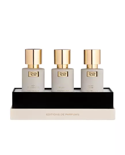Chapitre 02 Set Maison De L'Asie: Bali Ha'i Extrait De Parfum Unisex 15 ml + Bois d'Indonesie Extrait De Parfum Unisex 15 ml + Les Nuits De Bali Extrait De Parfum Unisex, 15 ml