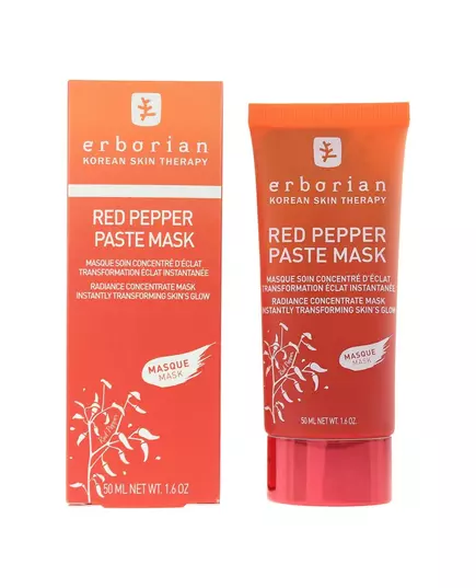 Erborian Red Pepper Red Pepper Extract Boost de radiance Masque crème Pour le visage, 50 ml