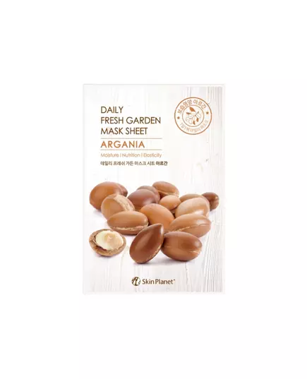 Mijin Skin Planet Argan Moisturising Sheet Mask For Face, 25 ml