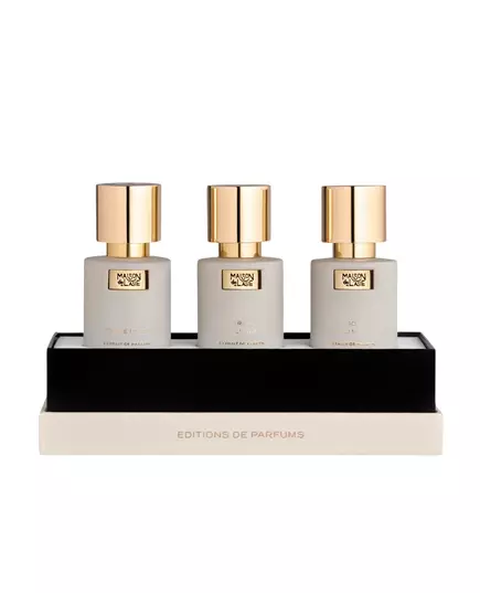 Chapitre 04 Set Maison De L'Asie: God and Moon Extrait De Parfum Unisex 15 ml + Jardin de L'Inde Extrait De Parfum Unisex 15 ml + Terre D'Inde Extrait De Parfum Unisex, 15 ml