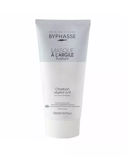 Byphasse Byphasse Charbon de bois Purification Masque d'argile, 150 ml