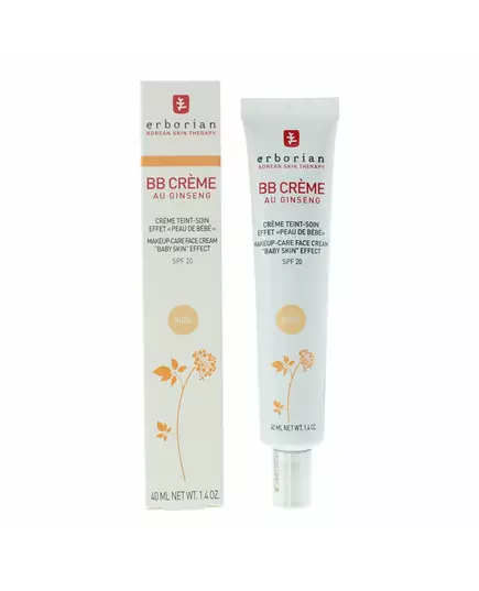 Erborian B.B Cream Ginseng BB-Creme Nackt SPF 20, 40 ml