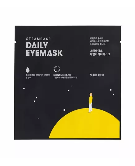 SteamBase Silent Night Air Warming Weekly or as needed Eye Sheet Mask, 1 pc