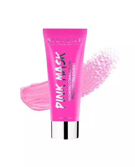 Biovène PINK MASK glowing complexion peel-off treatment, 75 ml