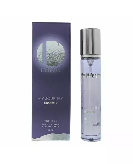 Embark My Journey Kashmir Eau de Parfum Unisexe, 15 ml