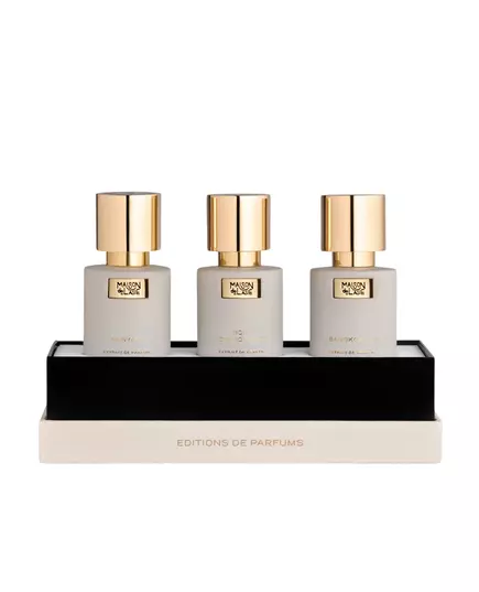 Editions De Parfums Fraiche Set Maison De L'Asie: Nanyang Extrait De Parfum Unisex 15 ml + Bois d'Indonesie Extrait De Parfum Unisex 15 ml + Bangkok 9/9 Extrait De Parfum Unisex, 15 ml