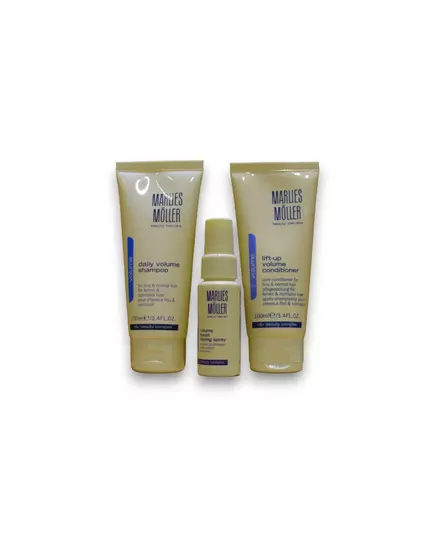 Perfect Volume Set Marlies Moller: Daily Volume Hair Shampoo 100 ml + Lift-Up Hair Conditioner For Volume 100 ml + Volume Hair Spray For Styling, 100 ml, image 2