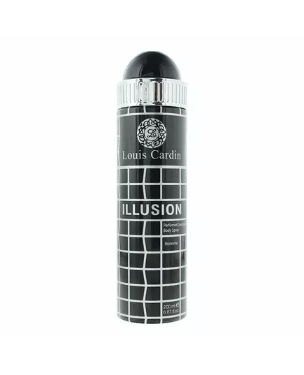 Louis Cardin Illusion Déodorant en spray Pour hommes, 200 ml