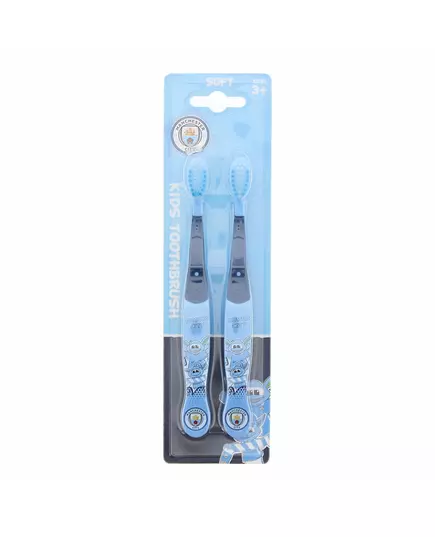 Duo Set Epl Manchester City Zahnbürste Blau 2 stk, 2 Stück